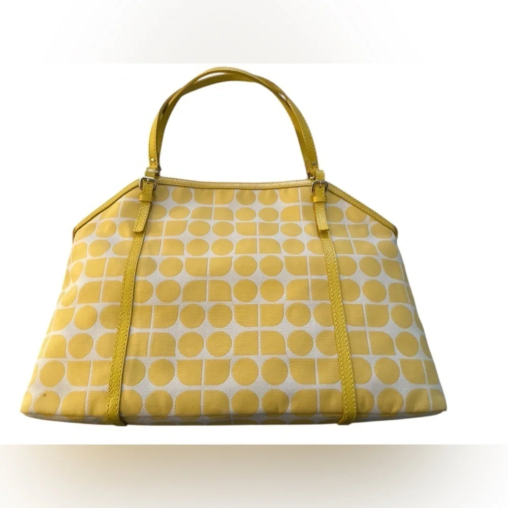 Kate Spade Jacques Mulberry Street Noel Shopper Bag Tote Yellow NWT